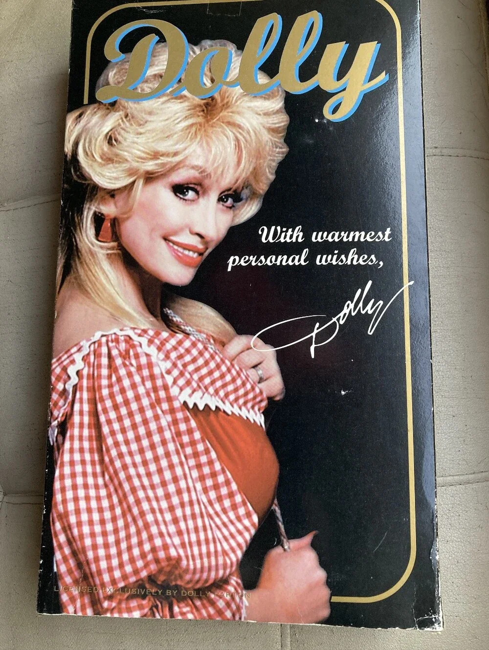 Dolly Limited Edition Collector Doll in Red Gingham Dress